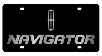 Eurosport Daytona - Eurosport Daytona 2704-1 Lazer-Tag License Plate Lincoln Navigator Logo