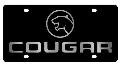 Eurosport Daytona - Eurosport Daytona 2722-1 Lazer-Tag License Plate Cougar Logo