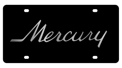 Eurosport Daytona - Eurosport Daytona 2729-1 Lazer-Tag License Plate Mercury Script Logo