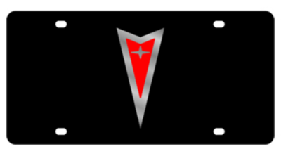 Eurosport Daytona - Eurosport Daytona 2830-1 Lazer-Tag License Plate Pontiac Logo