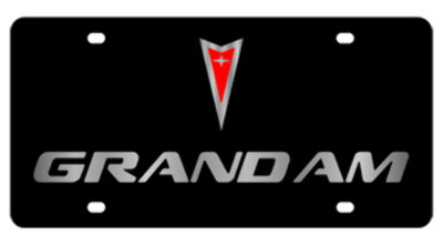 Eurosport Daytona - Eurosport Daytona 2832-1 Lazer-Tag License Plate Pontiac Grand Am Logo
