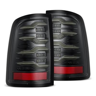 AlphaRex - AlphaRex 640003 Alpha Black LED Taillights for 09-18 Dodge Ram