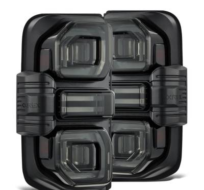 AlphaRex - AlphaRex 659020 Prismatic Black LED Taillights for 21-25 Ford Bronco