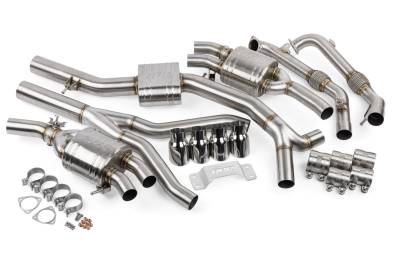 APR - APR CBK0012 Catback Exhaust System for 18-25 Audi S4/S5 3.0