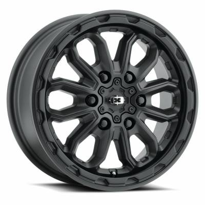 Vision Wheel - Vision Wheel 410 Korupt 16x6 6x180 84mm Satin Black 410-6678SB84