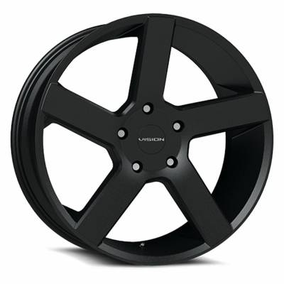 Vision Wheel - Vision Wheel 472V Switchback 22x9.5 6x135 30mm Satin Black 472V22936SB30
