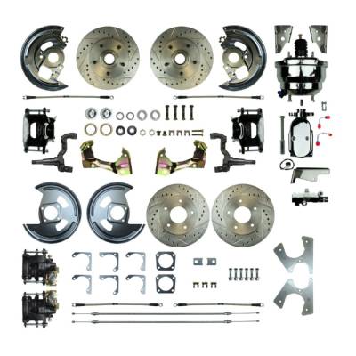The Right Stuff Detailing - The Right Stuff Detailing AFXDC41CSX Front & Rear Brake Conversion Kit for GM