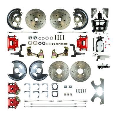 The Right Stuff Detailing - The Right Stuff Detailing AFXDC41CZX Front & Rear Brake Conversion Kit for GM