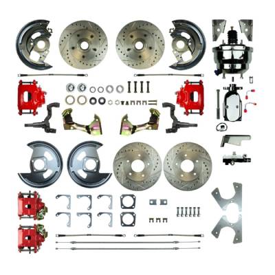 The Right Stuff Detailing - The Right Stuff Detailing AFXDC42CZX F/R Brake Conversion Kit for Chevy/Pontiac