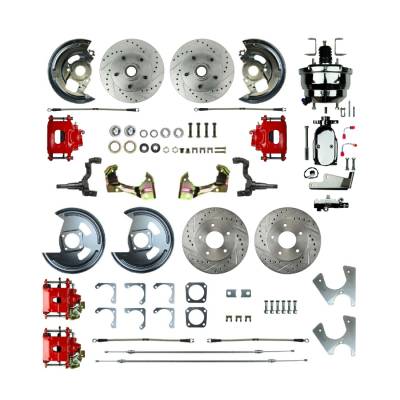 The Right Stuff Detailing - The Right Stuff Detailing AFXDC45CZX F/R Brake Conversion Kit for Chevy/Pontiac