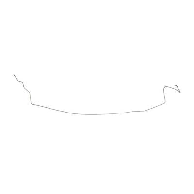 The Right Stuff Detailing - The Right Stuff HIN6601 Brake Hydraulic Line Front Rearward