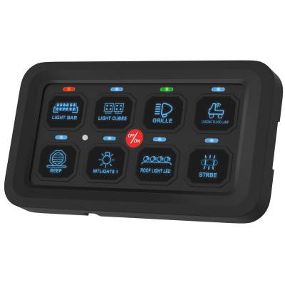 Bulldog Winch - Bulldog Winch 20445 8-Gang Switch Panel w/Under Hood Control Unit