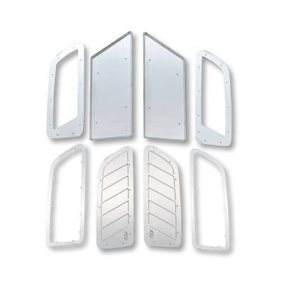 Motobilt - Motobilt MB5536 Hood Vent Kit for 18+ Jeep Rubicon Gladiator JT/Wrangler JL