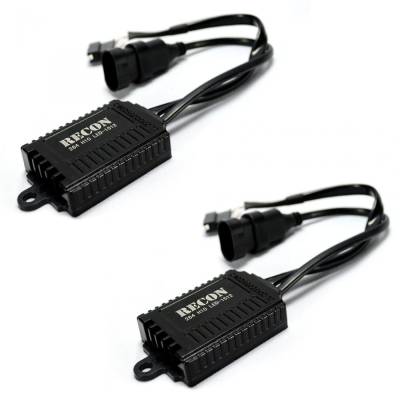 Recon - Recon 264H1PB H1 55W Xenon Headlight Bulbs PAIR Platinum Blue