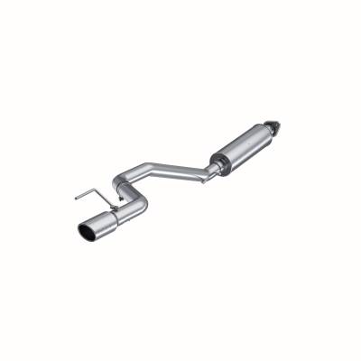 MBRP Exhaust - MBRP Exhaust S5508AL AL 3" Cat-Back Single Rear Exit for 05-10 Grand Cherokee