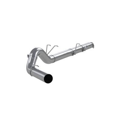 MBRP Exhaust - MBRP Exhaust S62260PLM AL 5" Cat-Back Race One Side w/o Muffler 03-07 F250/350