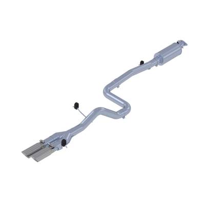 MBRP Exhaust - MBRP Exhaust S4202409 T409 3" Cat-Back Dual Rear Exit for 14-19 Ford Fiesta ST