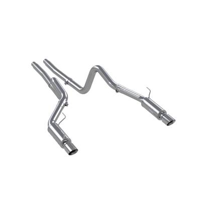 MBRP Exhaust - MBRP Exhaust S7270409 3" Cat-Back Dual Split Rear Exit Race Version T409