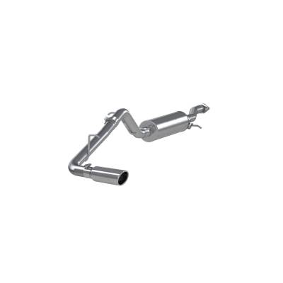 MBRP Exhaust - MBRP Exhaust S5046409 T409 2.5" Cat-Back One Side Exit for 04-12 Colorado/Canyon