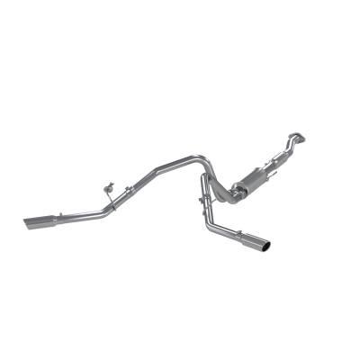MBRP Exhaust - MBRP Exhaust S5232AL 3" Cat-Back 2.5" Dual Split Side Exit AL