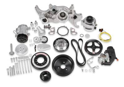 Holley - Holley Performance 20-180P Accessory Drive System Kit for 1900 GM LS 294-427