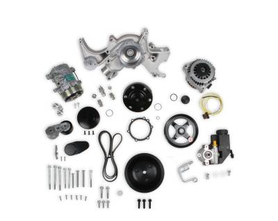 Holley - Holley Performance 20-240 Mid-Mount Accessory Drive Belt for Buick/Chevy/GMC/OM