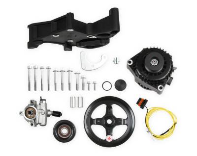 Holley - Holley Performance 20-143BK Accessory Drive Kit
