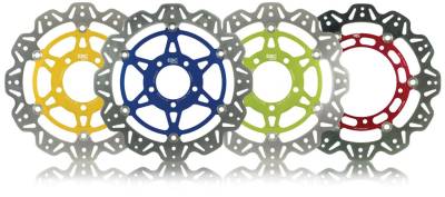 EBC Motorcycle Brakes - EBC Motorcycle Brakes VR3091BLU Vee-Series Sport Bike Rotor