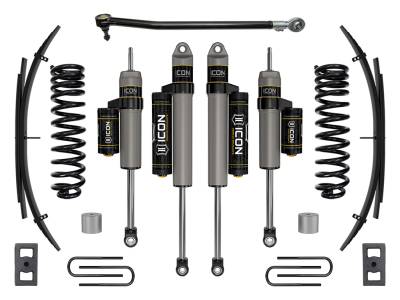 ICON Vehicle Dynamics - ICON K62593L Stage 3 2.5" Lift Kit w/Expan Pack for 23 Ford F250/F350 SD 4WD Gas