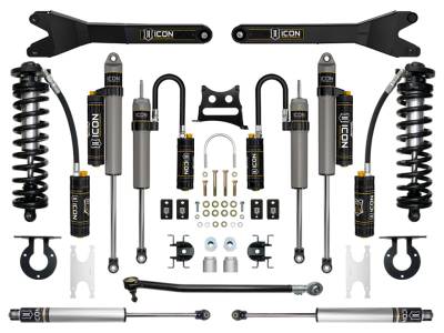 ICON Vehicle Dynamics - ICON K63146 Stage 6 2.5-3" Coilover Conversion Lift Kit for 17-22 Ford F250/F350