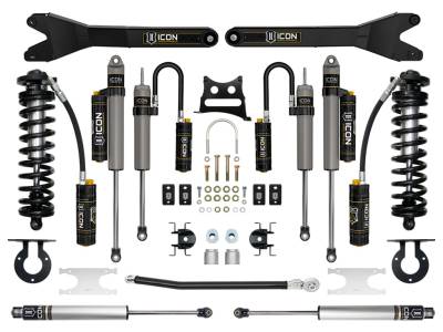 ICON Vehicle Dynamics - ICON K63106 Stage-6 2.5-3" Coilover Conversion Lift Kit for 05-16 Ford F250/F350