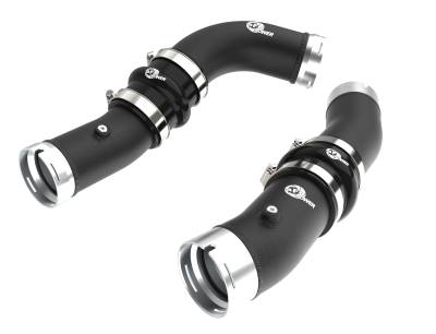aFe Power - aFe 46-20724-B 2.5/3" Aluminum Hot/Cold Charge Pipe Black for 24-25 LC/Tacoma