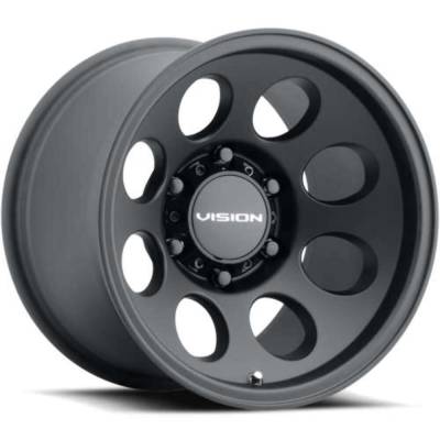Vision Wheel - Vision Wheel 56 Midway 15x8 6x5.5 -19mm Satin Black 56-5883SB-19