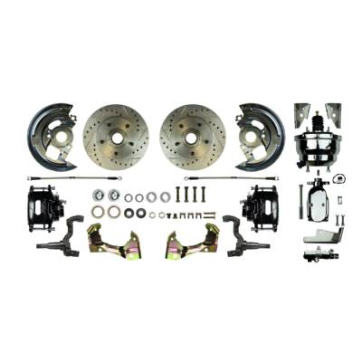 The Right Stuff Detailing - The Right Stuff Detailing AFXDC02CSX FR Brake Conversion Kit for Chevy/Pontiac