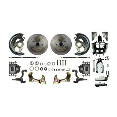 The Right Stuff Detailing - The Right Stuff Detailing AFXDC02CX Front Brake Conversion Kit for Chevy/Pontiac