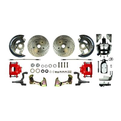 The Right Stuff Detailing - The Right Stuff Detailing AFXDC02CZX FR Brake Conversion Kit for Chevy/Pontiac
