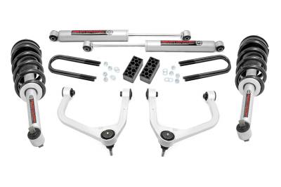 Rough Country Suspension Systems - Rough Country 110431 3.5" N3 Strut Suspension Lift Kit for 25-26 Silverado 1500