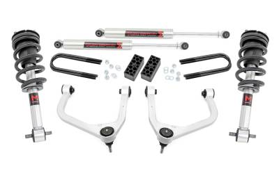 Rough Country Suspension Systems - Rough Country 110440 3.5" M1 Strut Suspension Lift Kit for 25-26 Silverado 1500