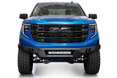 Addictive Desert Designs - Addictive Desert Design F480300010103 Black Label Front Bumper 22-26 Sierra 1500