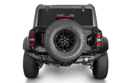 Addictive Desert Designs - Addictive Desert Designs R260191090103 Phantom Rear Bumper for 22-24 Bronco
