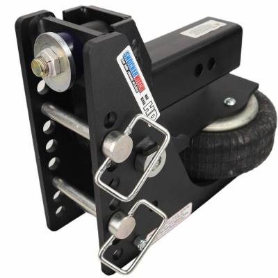 Shocker Hitch - Shocker Hitch SH-HDMB200-250 Shocker HD 20K 2.5" Max Black Air Receiver Hitch