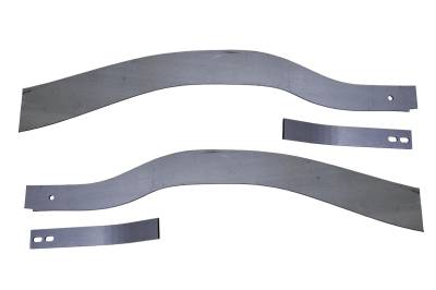 Rust Buster Frameworks - Rust Buster RB1006 Rear Frame Stiffener Plates Pair for 76-86 Jeep CJ5/CJ7