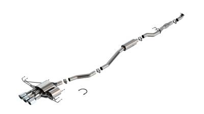Borla - Borla Exhaust 140986 ATAK Cat-Back System for 24 Integra