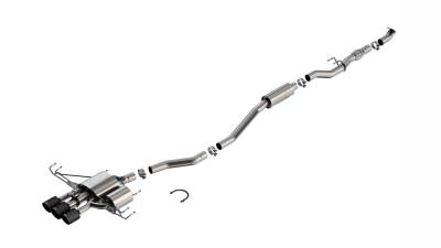 Borla - Borla 140986CFBA ATAK Cat-Back Exhaust Triple Center Rear Exit 24-25 Integra 2.0