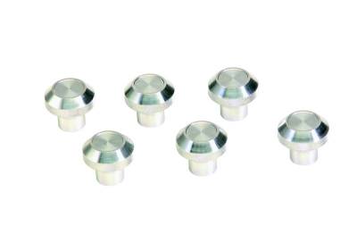 Kentrol - Kentrol 30511 Polished Interior Knob Set 6pc for 76-86 Jeep CJ