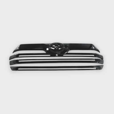 Trim Illusion - Trim Illusion ABS6844BLK Black Front Grille Overlay for 23-25 Toyota Tundra