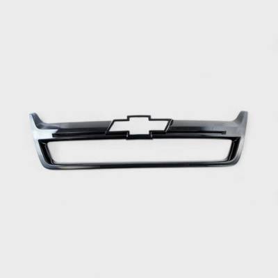 Trim Illusion - Trim Illusion ABS6587BLK Black Front Grille Overlay 15-20 Chevy Colorado WT/LT