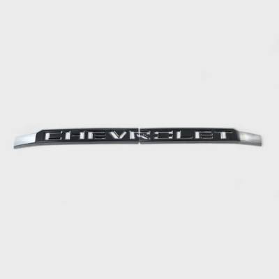 Trim Illusion - Trim Illusion ABS6593BLK Black Front Grille Overlay 19-21 Silverado 1500 Custom
