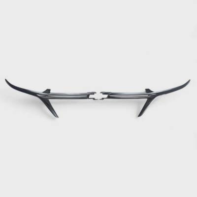 Trim Illusion - Trim Illusion ABS6801BLK Black Front Grille Overlay 22-24 Chevy Equinox