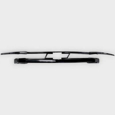 Trim Illusion - Trim Illusion ABS6804BLK Black Front Grille Overlay 22-25 Silverado 1500 LT/TB